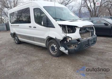 2020 Ford Transit-350 Passenger Van Xl from USA, damaged, VIN 1FBAX2CG4LKB77989